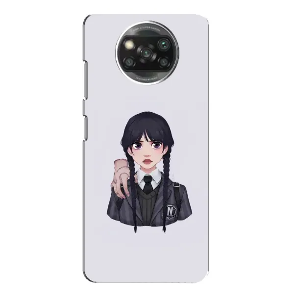 Чехол с принтом «Уэнздей и Вещь» для Xiaomi POCO X3