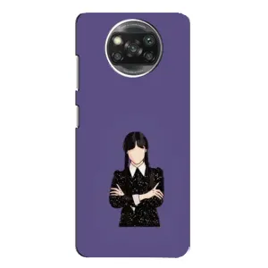 Чехлы Венсдей на Xiaomi POCO X3 Уэнсдей (AlphaPrint)