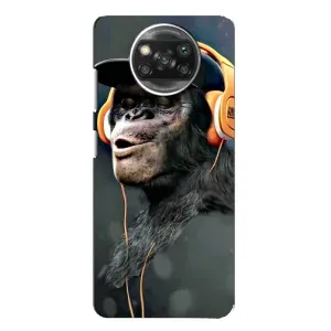 Чехол с принтом «В наушниках» для Xiaomi POCO X3