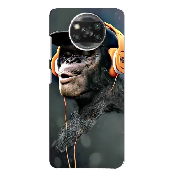 Чехол с принтом «В наушниках» для Xiaomi POCO X3