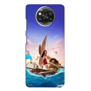 Чехол с мультфильмом Моана Xiaomi POCO X3 (Команда Ваяна Мауи)