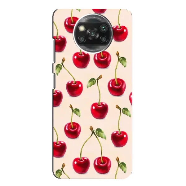 Чехол с принтом «Вишня» для Xiaomi POCO X3