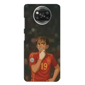 Чохол з футболістом Ламін Ямаль Xiaomi POCO X3 (Ямаль аніме)