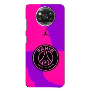 Чехлы PSG для Xiaomi POCO X3 (AlphaPrint) (яркий ПСЖ)