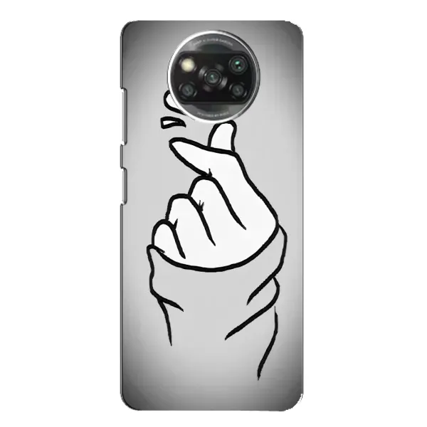 Чехол с принтом «Значок Love» для Xiaomi POCO X3 Чехол с принтом «Значок Love» для Xiaomi POCO X3