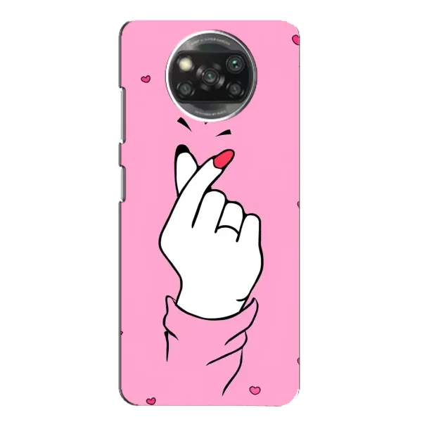 Чехол с принтом «Знак Love» для Xiaomi POCO X3 Чехол с принтом «Знак Love» для Xiaomi POCO X3