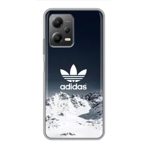 Чехлы Адидас для Xiaomi POCO X5 (5G) (AlphaPrint) (Адидас в горах)
