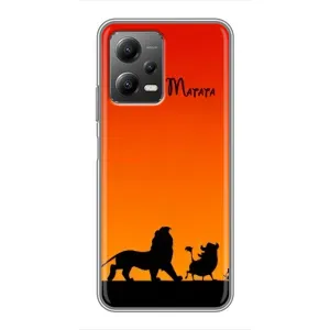 Чохол Король лев на Сяомі POCO X5 (5G) (Акуна Матата закат)
