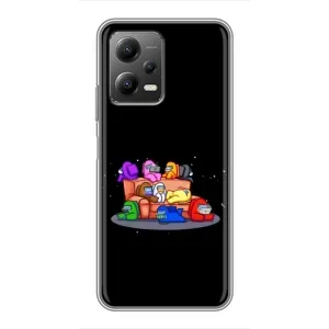 Чохли Амонг Ас для Xiaomi POCO X5 (5G) (AlphaPrint) (Амонг-ас)