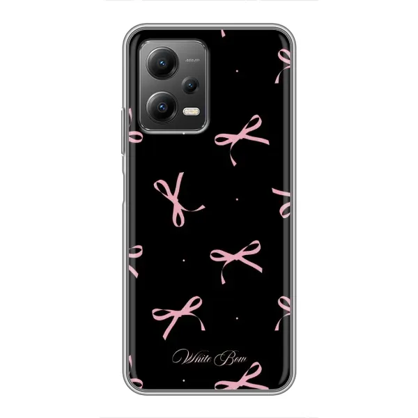Чохол з принтом «Банти на чорному» для Xiaomi POCO X5 (5G) Чохол з принтом «Банти на чорному» для Xiaomi POCO X5 (5G)