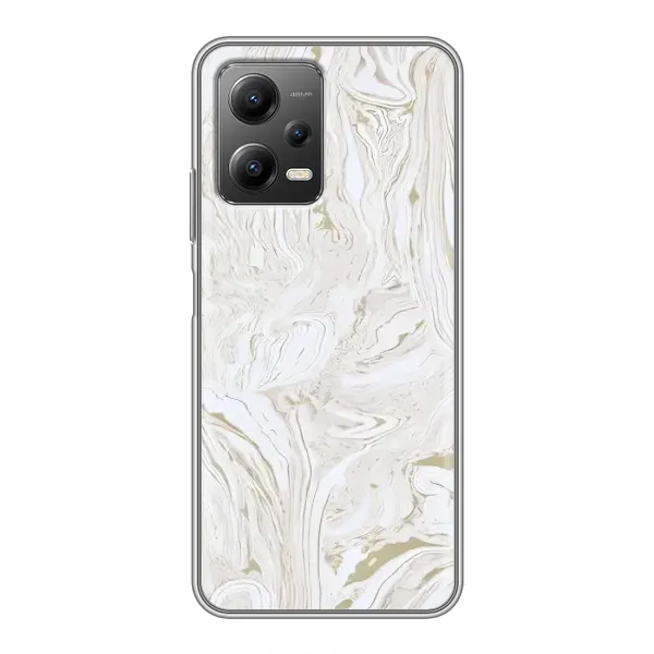 Чохол з принтом «Білий мрамор» для Xiaomi POCO X5 (5G)