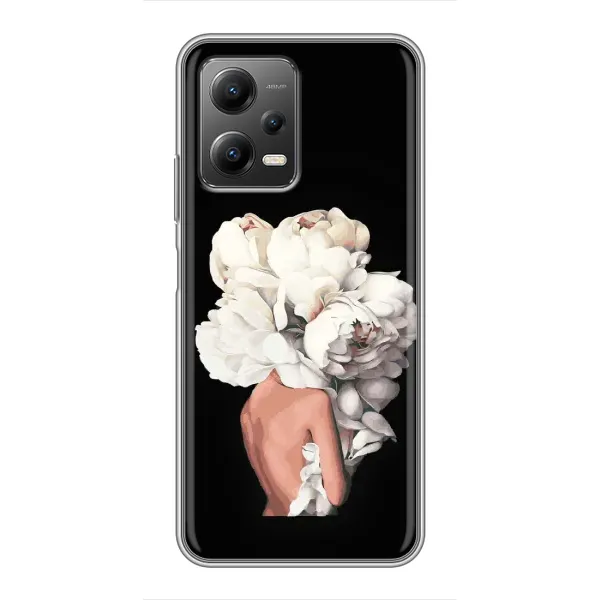 Чехол с принтом «Белые цветы» для Xiaomi POCO X5 (5G) Чехол с принтом «Белые цветы» для Xiaomi POCO X5 (5G)