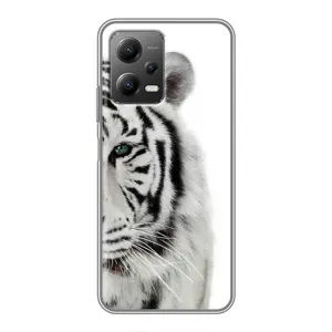 Чохли з картинкою животних Xiaomi POCO X5 (5G) (Білий Тигр)