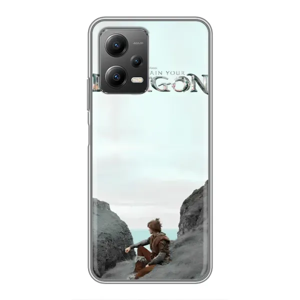Чехол с принтом «Дракон лого» для Xiaomi POCO X5 (5G) Чехол с принтом «Дракон лого» для Xiaomi POCO X5 (5G)