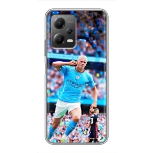 Чохли з футболістом Ерлінг Холанд для Xiaomi POCO X5 (5G) (AlphaPrint) (фанати Холанда)