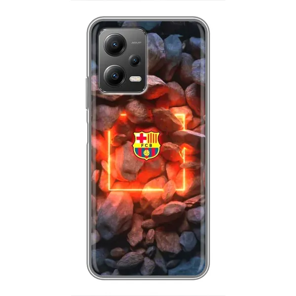 Чехол с принтом «ФК Барселона» для Xiaomi POCO X5 (5G)