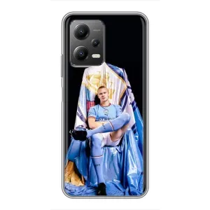 Чохли з футболістом Ерлінг Холанд для Xiaomi POCO X5 (5G) (AlphaPrint) (футболіст Холанн)