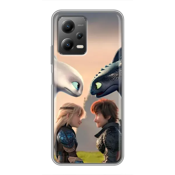 Чехол с принтом «Иккинг и Астрид» для Xiaomi POCO X5 (5G) Чехол с принтом «Иккинг и Астрид» для Xiaomi POCO X5 (5G)