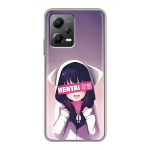 Чехол с принтом «Hentai chan» для Xiaomi POCO X5 (5G)