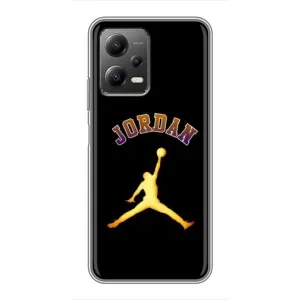 Чехлы для Xiaomi POCO X5 (5G) - с картинкой JORDAN (AlphaPrint) (Jordan Gold)