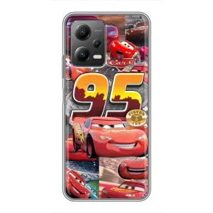Силіконовий чохол Маквін для Xiaomi POCO X5 (5G) (Колаж Блискавка Маквін)