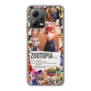 Чохол Зоотрополіс на Xiaomi POCO X5 (5G) (Постер Зоотрополіс)