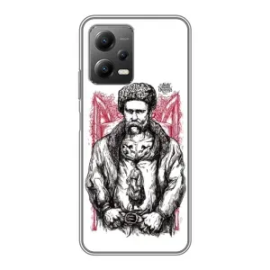 Чохли для Xiaomi POCO X5 (5G) с принтом Тараса Шевченко (AlphaPrint) (Козак Шевченко)