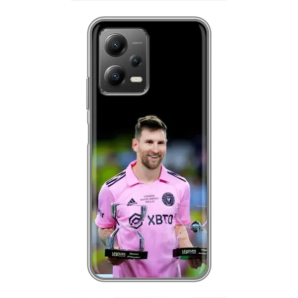 Чехол с принтом «Кубки Месси» для Xiaomi POCO X5 (5G) Чехол с принтом «Кубки Месси» для Xiaomi POCO X5 (5G)