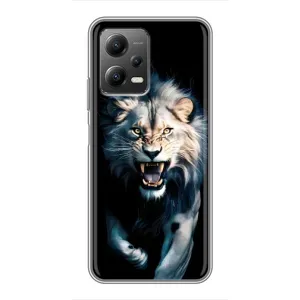 Чохол з картинкою 'Хижаки' для Xiaomi POCO X5 (5G) (Лев у темряві)