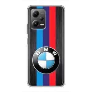 Чохол для Сяомі POCO X5 (5G) - з принтом БМВ (AlphaPrint) (Лого BMW)
