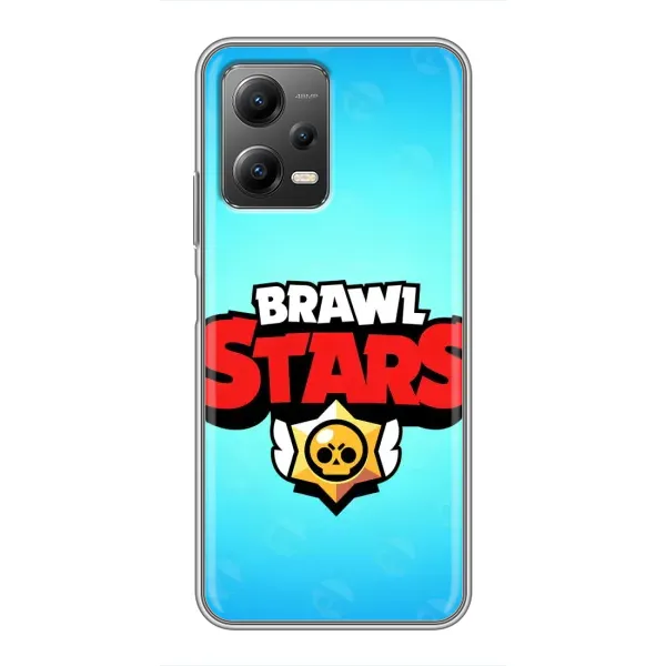 Чехол с принтом «Лого Бравл Старс» для Xiaomi POCO X5 (5G) Чехол с принтом «Лого Бравл Старс» для Xiaomi POCO X5 (5G)