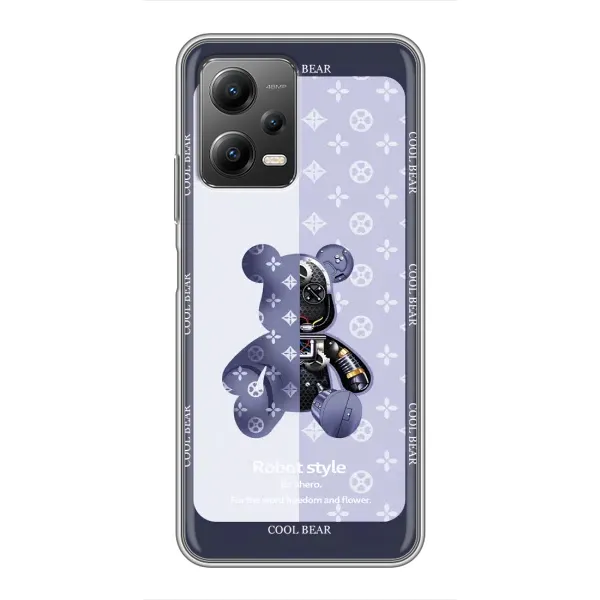 Чохол з принтом «Медведик LV» для Xiaomi POCO X5 (5G) Чохол з принтом «Медведик LV» для Xiaomi POCO X5 (5G)