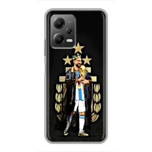 Чохли для Xiaomi POCO X5 (5G) (Leo чемпіон) (AlphaPrint) (Мессі Король)