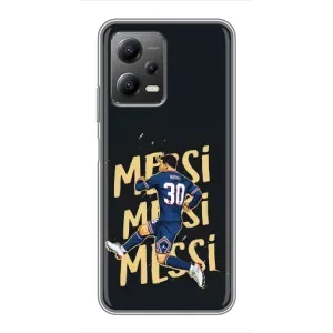 Чохли для Xiaomi POCO X5 (5G) (Leo чемпіон) (AlphaPrint) (Messi ПСЖ)