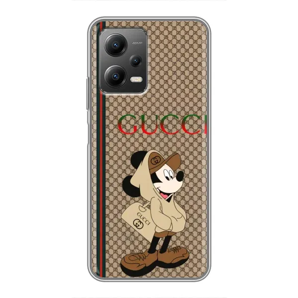 Чехол с принтом «Mickey GUCCI» для Xiaomi POCO X5 (5G)