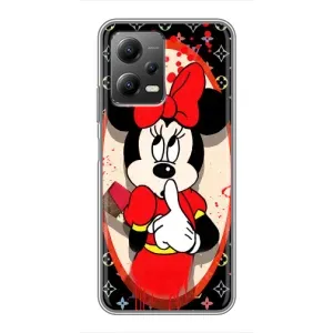 Чехол Disney Mouse Xiaomi POCO X5 (5G) (PREMIUMPrint) (Минни Маус ЛВ)