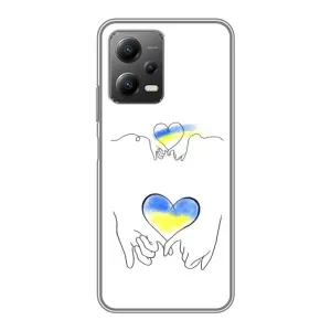 Чохол для Патріота України Xiaomi POCO X5 (5G) - (AlphaPrint) (Мир Україні)