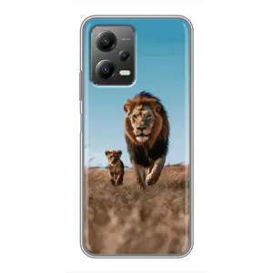 Чохол Король лев на Сяомі POCO X5 (5G) (Мусафа та Сімба)
