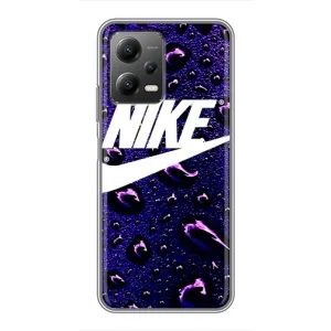 Чехол для Xiaomi POCO X5 (5G) - с принтом Найк (AlphaPrint) (Найк принт)