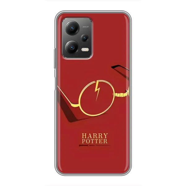 Чехол с принтом «очки Гарри» для Xiaomi POCO X5 (5G)