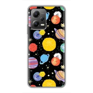 Космічні Чохли для Сяомі POCO X5 (5G) (VPrint) (Намальовані планети)