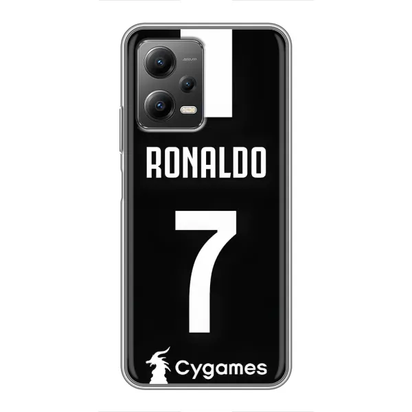 Чехол с принтом «RONALDO 7» для Xiaomi POCO X5 (5G)
