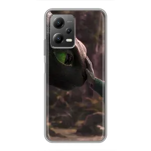 Чохол як приборкати дракона на Xiaomi POCO X5 (5G) (Сцена з драконом)
