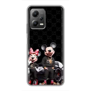 Чехол Disney Mouse Xiaomi POCO X5 (5G) (PREMIUMPrint) (Семья Маусов)