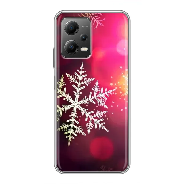 Чехол с принтом «Снежинка» для Xiaomi POCO X5 (5G) Чехол с принтом «Снежинка» для Xiaomi POCO X5 (5G)