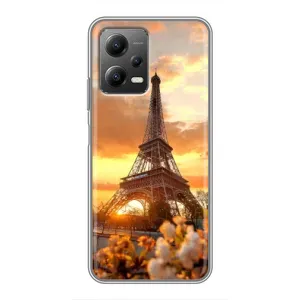 Чохол Ейфелева Вежа Xiaomi POCO X5 (5G) - (AlphaPrint) (Сонячня вежа)