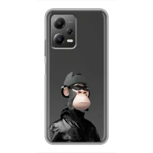 Чехлы с Обезьянами NFT для Xiaomi POCO X5 (5G) (AlphaPrint) (стильная обезьяна NFT)