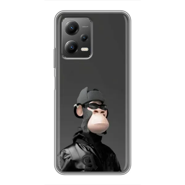 Чехол с принтом «стильная обезьяна NFT» для Xiaomi POCO X5 (5G)