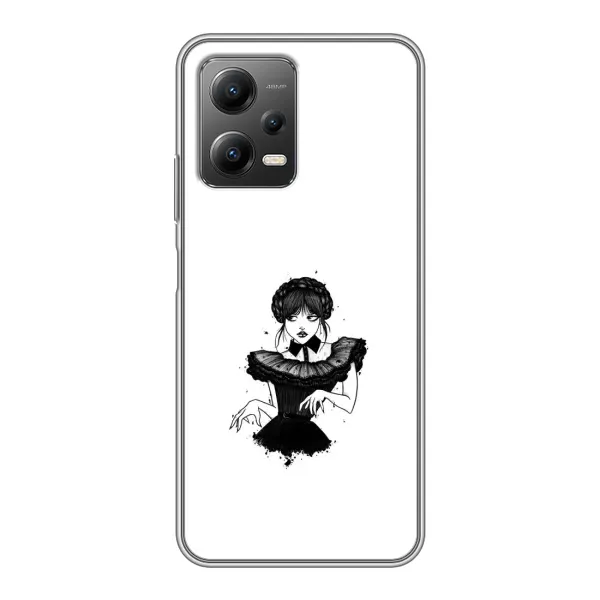 Чохол з принтом «танець Венздей» для Xiaomi POCO X5 (5G)