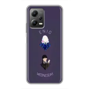 Чохли Венсдей на Xiaomi POCO X5 (5G) Уенсдей (AlphaPrint) (Венздей і подруга)